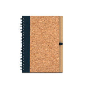 Caderno B6 em cortiça e poliéster 100% reciclado - Image 3