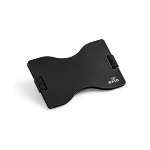 Porta cartões com bloqueio RFID e fita elástica em poliéster - Image 3