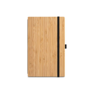 Caderno A5 de capa e contracapa em placa de bambu - Image 4