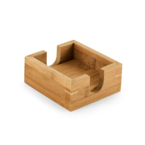 Kit de 4 porta copos em bambu - Image 5