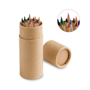 Caixa cilíndrica com 12 lápis - Image 3