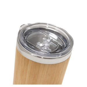 Copo em bambu e aço inox personalizado - Image 4