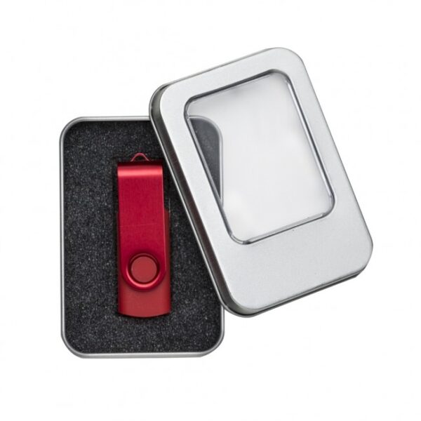 estojo de metal para pen drive