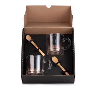 Kit canecas com colheres - Image 3