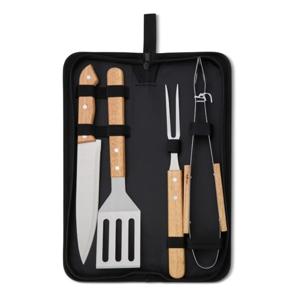 kit churrasco 4 peças