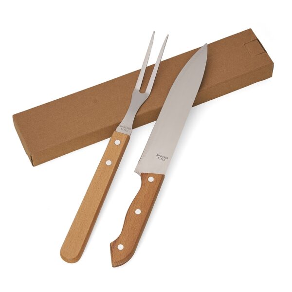 kit churrasco com 2 peças