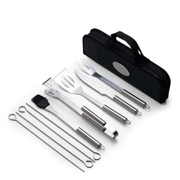 kit churrasco com 9 peças