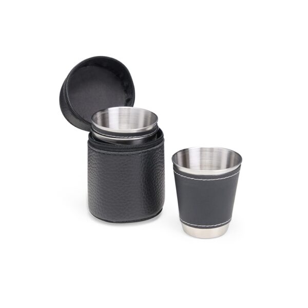 kit copo inox 50 ml 4 peças
