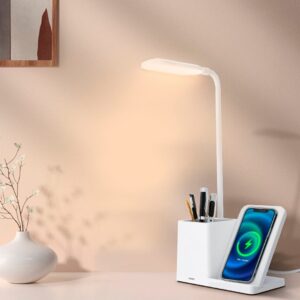 Luminária led com porta caneta e carregador - Image 4