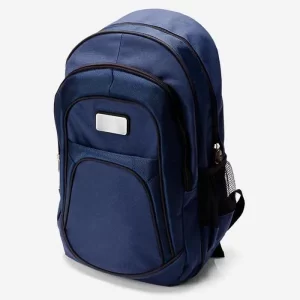 Mochila Azul Em Poliéster personalizada - Image 3