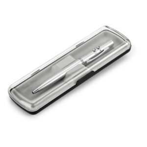 Caneta em metal com ponteira laser e LED - Image 4