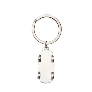 Chaveiro metal formato de carro - Imagem 4