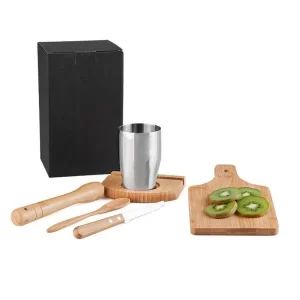 Kit para caipirinha em bambu - Imagem 4
