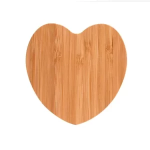 Porta objetos em bambu com formato de coração - Image 3