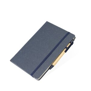 Caderneta fibra de arroz com caneta - Imagem 6