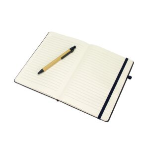 Caderneta fibra de arroz com caneta - Imagem 7