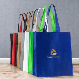 Sacola TNT com bolso personalizada - Imagem 4