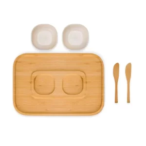 Kit petisco em bambu personalizado - Imagem 3