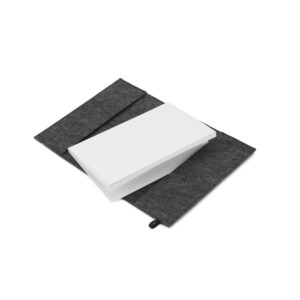 Caderno A5 com capa em feltro 100% reciclado - Imagem 6