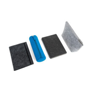 Caderno A5 com capa em feltro 100% reciclado - Imagem 7