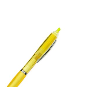 Caneta plástica com marca-texto - Imagem 4