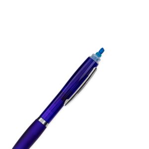 Caneta plástica com marca-texto - Imagem 5