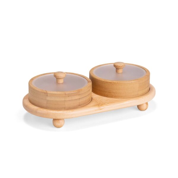 conjunto de dois potes