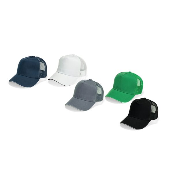 bone poliéster aba curva com logo