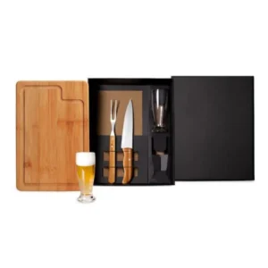 Kit para churrasco com copos - 5 pçs - Imagem 1
