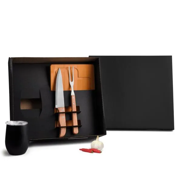kit churrasco 4 peças