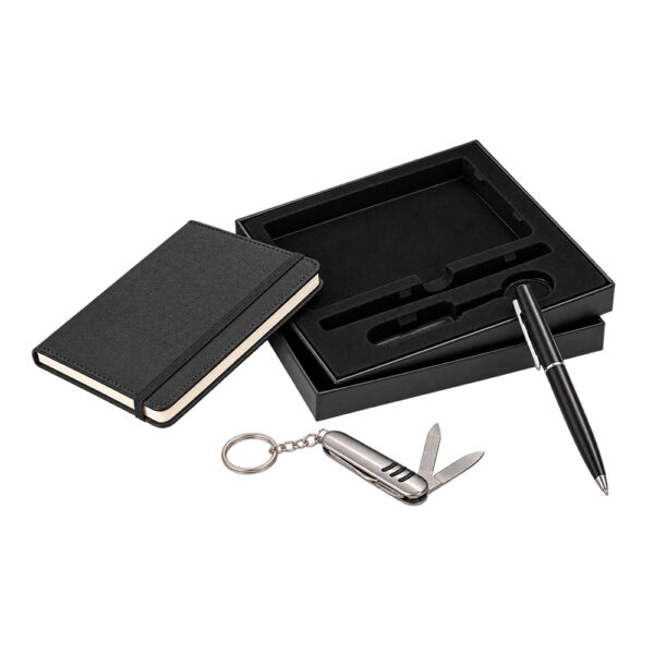 kit executivo com 3 peças