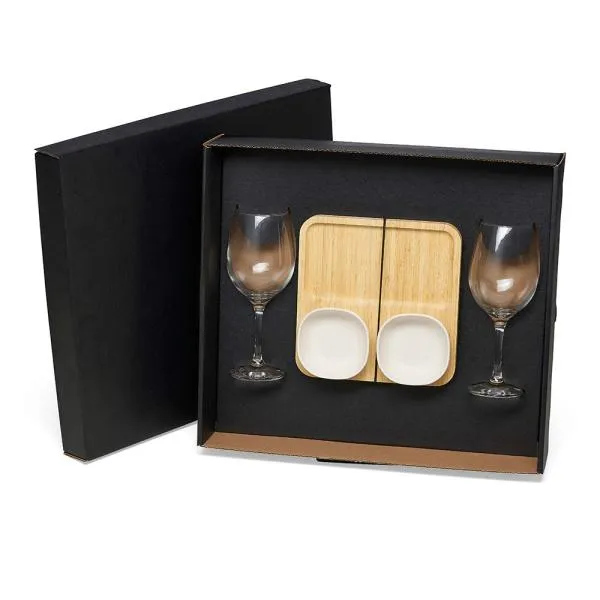 kit petisco e vinho