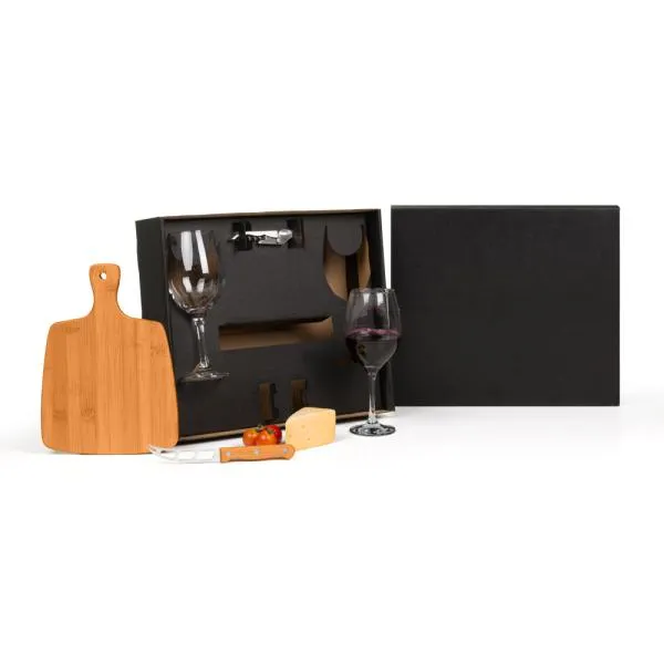 kit queijo e vinho