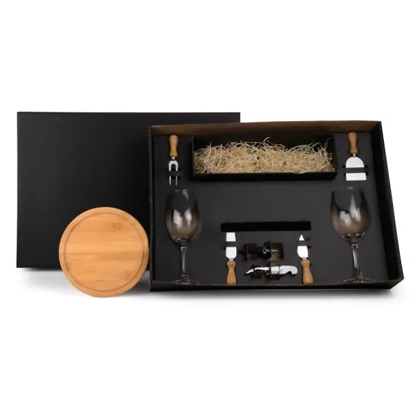 kit queijo e vinho
